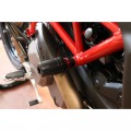 CNC Racing Machined Delrin Frame Slider Kit for the Ducati Hypermotard 950 / SP and DesertX